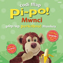 Codi Fflap Pi-po! Mwnci / Pop-up Peekaboo! Monkey-9781801064453