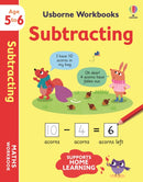 Usborne Workbooks Subtracting 5-6-9781801313469