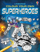Colour Your Own Superheroes-9781801315852