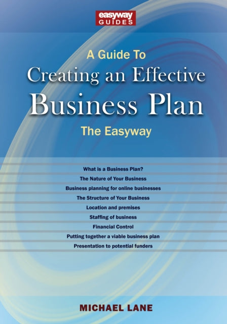 A Guide To Creating An Effective Business Plan-9781802360578