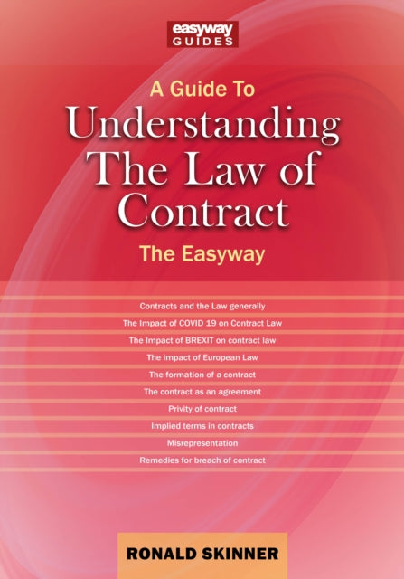 A Guide To Understanding The Law Of Contract-9781802360912