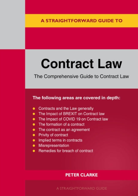 A Straightforward Guide To Contract Law : Revised Edition - 2023-9781802361667
