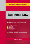 A Straightforward Guide To Business Law 2023 : Revised Edition 2023-9781802362091