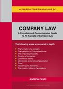 A Straightforward Guide To Company Law-9781802362329