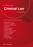 An Emerald Guide To Criminal Law : Revised Edition-9781802362374