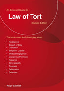 An Emerald Guide To The Law Of Tort-9781802363302
