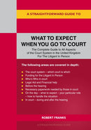 A Straightforward Guide to What to Expect When You Go To Court-9781802364460