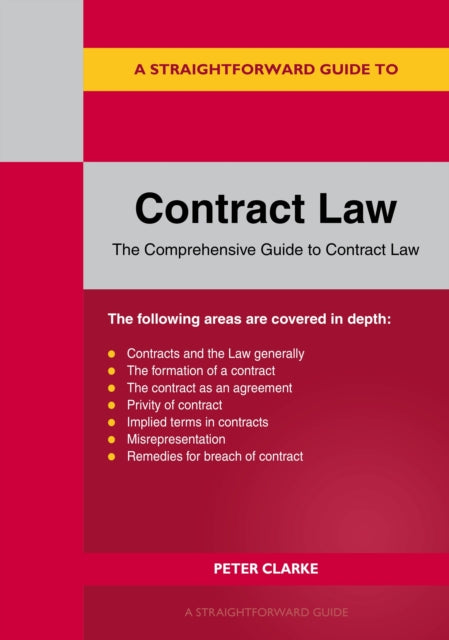 A Straightforward Guide to Contract Law-9781802364859