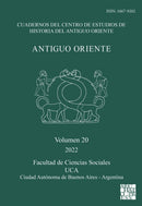 Antiguo Oriente: Vol. 20 2022