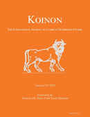 KOINON VI, 2023 : The International Journal of Classical Numismatic Studies-9781803276922