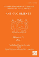 Antiguo Oriente: Vol. 21 2023-9781803278292