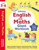 Usborne English and Maths Giant Workbook 5-6-9781803704388