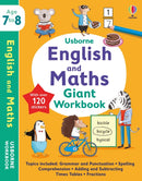 Usborne English and Maths Giant Workbook 7-8-9781803704401