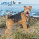 Lakeland Terrier Calendar 2026  Square Dog Breed Wall Calendar - 16 Month-9781804606636