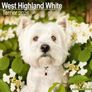 West Highland White Terrier Calendar 2026  Square Dog Breed Wall Calendar - 16 Month-9781804606971
