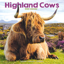 Highland Cows Calendar 2026  Square Animal Wall Calendar - 16 Month-9781804607282