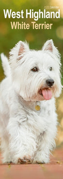 West Highland Terrier Slim Calendar 2026  Dog Breed Slimline Calendar - 12 Month-9781804608166