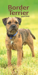 Border Terriers Slim Diary 2026-9781804608685