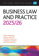 Business Law and Practice 2025/26 : Legal Practice Course Guides (LPC)-9781805021667