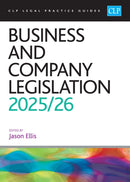 Business and Company Legislation 2025/26 : Legal Practice Course Guides (LPC)-9781805021674