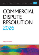 Commercial Dispute Resolution 2026 : Legal Practice Course Guides (LPC)-9781805021841