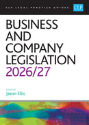Business and Company Legislation 2026/27