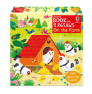 Usborne Book and 3 Jigsaws: On the Farm-9781805073802