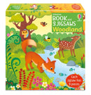 Usborne Book and 3 Jigsaws: Woodland-9781805078012