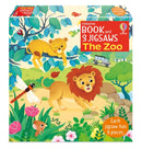 Usborne Book and 3 Jigsaws: The Zoo-9781805078029