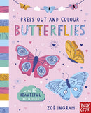 Press Out and Colour: Butterflies-9781805136637
