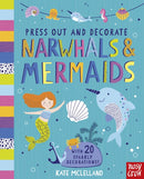 Press Out and Decorate: Narwhals and Mermaids-9781805136644