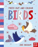 Press Out and Colour: Birds-9781805138693