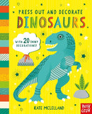 Press Out and Decorate: Dinosaurs-9781805138723
