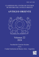 Antiguo Oriente: Vol. 22 2024