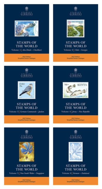 2027 Stamps Of The World - Set Of 6 Catalogues