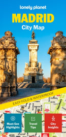 Lonely Planet Madrid City Map