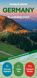 Lonely Planet Germany Planning Map-9781806533299