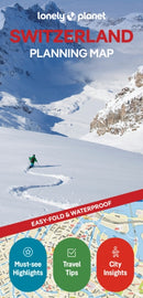 Lonely Planet Switzerland Planning Map-9781806533312