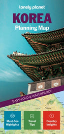Lonely Planet Korea Planning Map