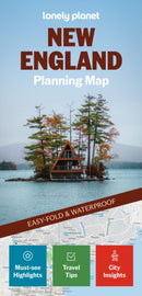 Lonely Planet New England Planning Map