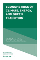 Econometrics of Climate, Energy, and Green Transition-9781806864805