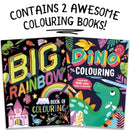 Two Awesome Colouring Books