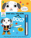 What Will You Wear, Dog? A magic water painting book about going to a fancy-dress party!-9781835550267