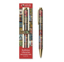 Bodleian Libraries: High Jinks Bookshelves Boxed Decorative Ballpoint pen-9781835621936