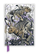 Martin Truefitt-Baker: Hares in Meadow Cranesbill (Foiled Journal)-9781835622308