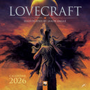 Lovecraft: Illustrated by Jason Engle Wall Calendar 2026 (Art Calendar)-9781835622506