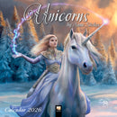 Unicorns by Anne Stokes Wall Calendar 2026 (Art Calendar)-9781835623190