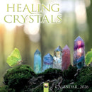 Healing Crystals Wall Calendar 2026 (Art Calendar)-9781835623251