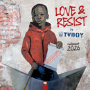 TVBOY: Love & Resist! Wall Calendar 2026 (Art Calendar)-9781835623701