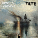 Tate: Turner & Constable Wall Calendar 2026 (Art Calendar)-9781835623756